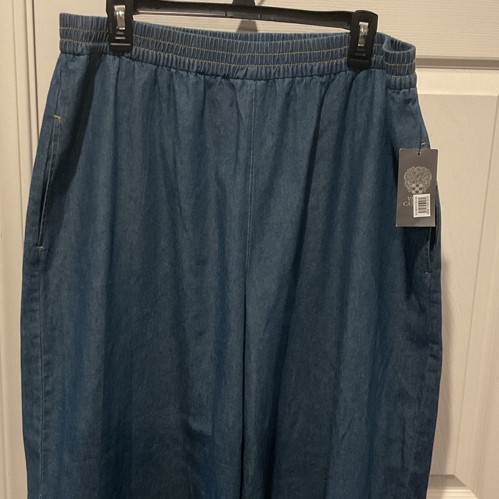 Vince Camuto Enchanted Blue Wide Leg Pants